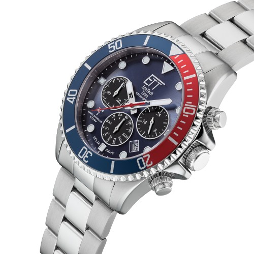 Funk Solar Drive Herren Professional Watersports Edelstahl EGS-11608-35M