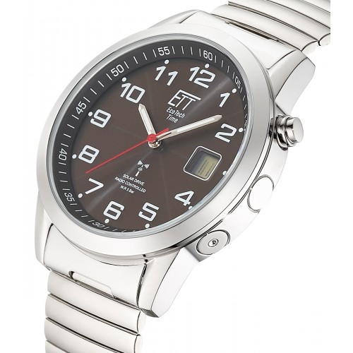 Funk Solar Drive Herren ETT Gobi Edelstahl EGS-11712-22Z