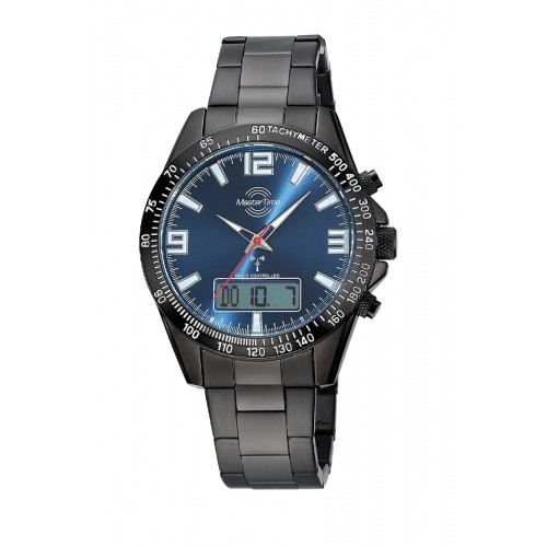 Funk Quarz Herren Sporty Big Date Chronograph Metall MTGA-10952-32M