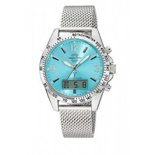 Funk Quarz Herren Sporty Big Date Chronograph Metall MTGA-10963-32M