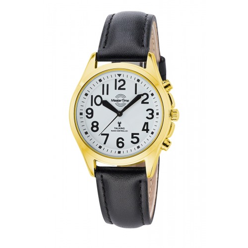 Funk Quarz Damen Sprechende Uhr Metall MTLA-10942-12L